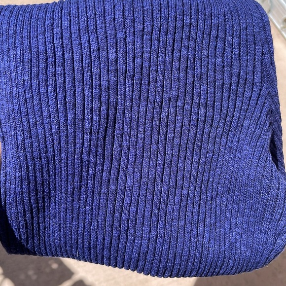 Free People beach sweater knit blue joggers - Picture 13 of 13